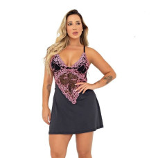 CAMISOLA BICOLOR LARISSA COM DETALHES EM RENDA 