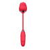 VIBRADOR SOPHIE FORMATO DE ROSA 2X1 VAI E VEM PULSAÇÃO